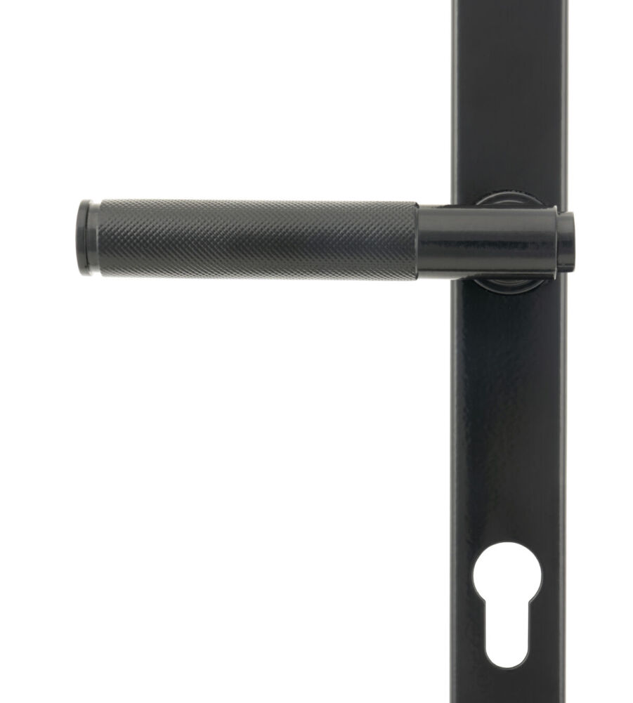 From The Anvil Black Brompton Slimline Lever Espag. Lock Set