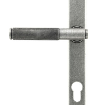 From The Anvil Pewter Brompton Slimline Lever Espag. Lock Set