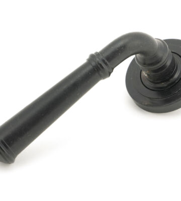 From The Anvil External Beeswax Regency Lever on Rose Set (Art Deco)