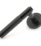 From The Anvil Black Brompton Lever on Rose Set (Art Deco)