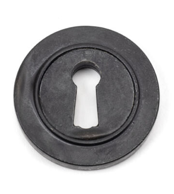 From The Anvil External Beeswax Round Escutcheon (Plain)