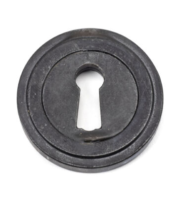 From The Anvil External Beeswax Round Escutcheon (Art Deco)