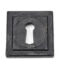 From The Anvil External Beeswax Round Escutcheon (Square)