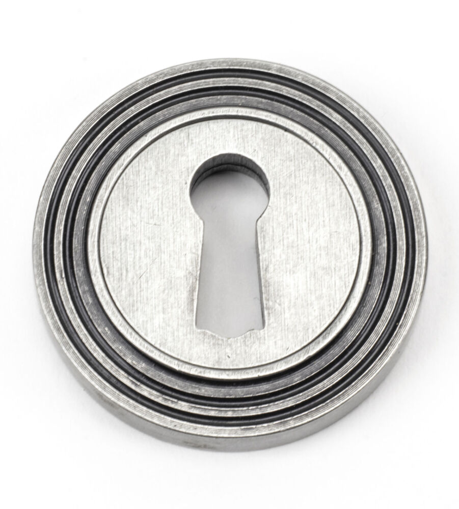 From The Anvil Pewter Round Escutcheon (Beehive)