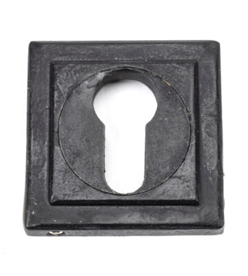 From The Anvil External Beeswax Round Euro Escutcheon (Square)