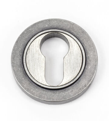 From The Anvil Pewter Round Euro Escutcheon (Plain)