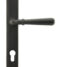From The Anvil Aged Bronze Hammered Newbury Slimline Espag. Lock Set