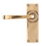 From The Anvil Polished Bronze Avon Lever Latch Set