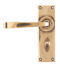 From The Anvil Polished Bronze Avon Lever Bathroom Set