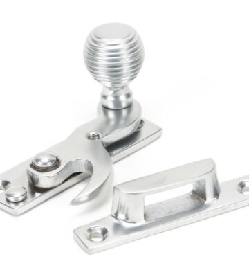 From The Anvil Satin Chrome Beehive Sash Hook Fastener