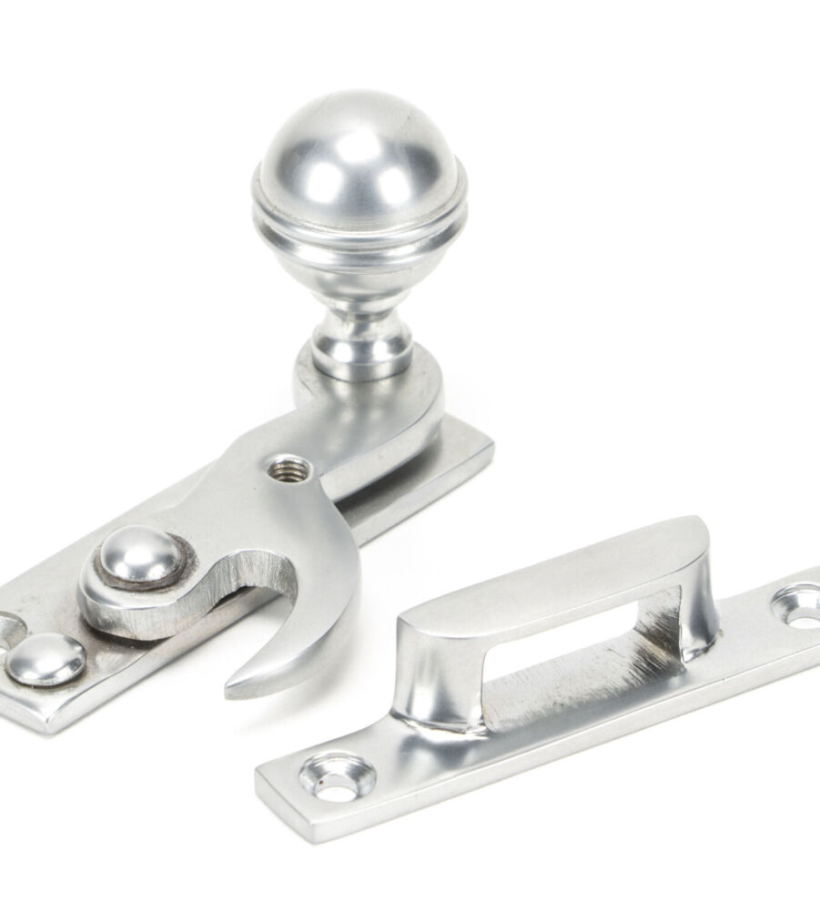 From The Anvil Satin Chrome Prestbury Sash Hook Fastener