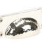 From The Anvil Polished Nickel Hammered Art Deco Drawer Pull