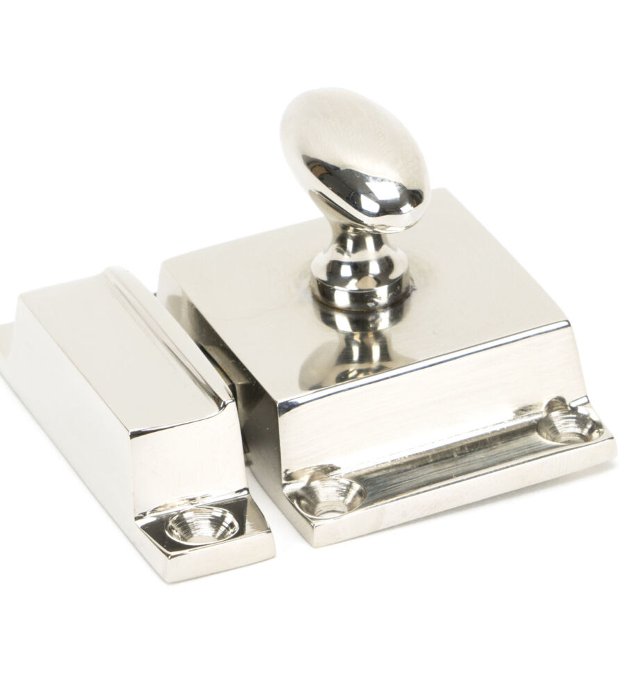 From The Anvil Polished Nickel Cabinet Latch