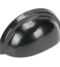 From The Anvil Black Regency Concealed Drawer Pull