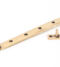 From The Anvil Polished Bronze 12" Hammered Newbury Stay