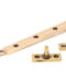 From The Anvil Polished Bronze 8" Brompton Stay