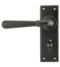 From The Anvil Aged Bronze Hammered Newbury Lever Bathroom Set