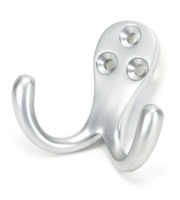 From The Anvil Satin Chrome Celtic Double Robe Hook