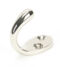 From The Anvil Polished Nickel Celtic Single Robe Hook