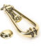 From The Anvil Aged Brass Loop Door Knocker