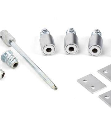 From The Anvil Satin Chrome Secure Stops (Pack of 4)