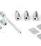 From The Anvil Satin Chrome Secure Stops (Pack of 4)