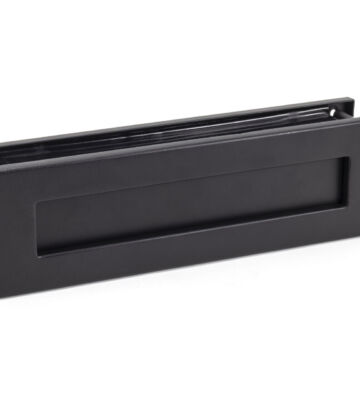 From The Anvil Matt Black Traditional Letterbox