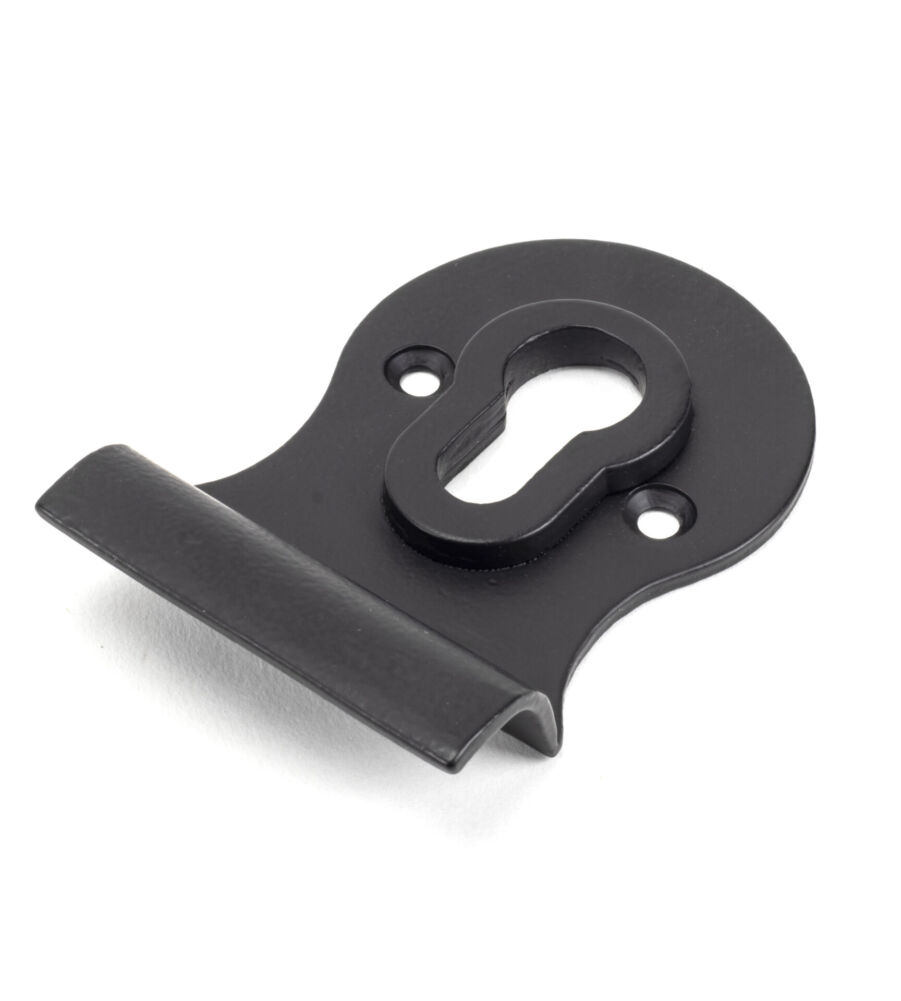 From The Anvil Matt Black Euro Door Pull