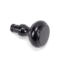 From The Anvil Black Regency Curtain Finial (pair)