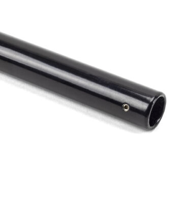 From The Anvil Black 2m Curtain Pole