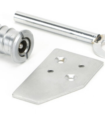 From The Anvil Satin Chrome Key-Flush Sash Stop