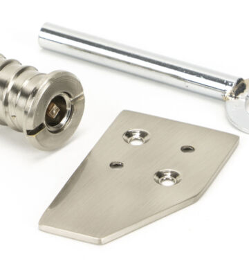 From The Anvil Polished Nickel Key-Flush Sash Stop