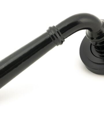 From The Anvil Black Regency Lever on Rose Set (Art Deco) – U