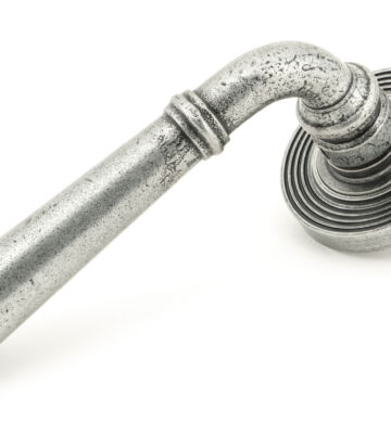 From The Anvil Pewter Regency Lever on Rose Set (Beehive) – U