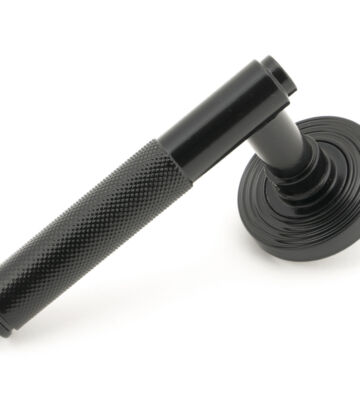 From The Anvil Black Brompton Lever on Rose Set (Beehive) – Unsprung