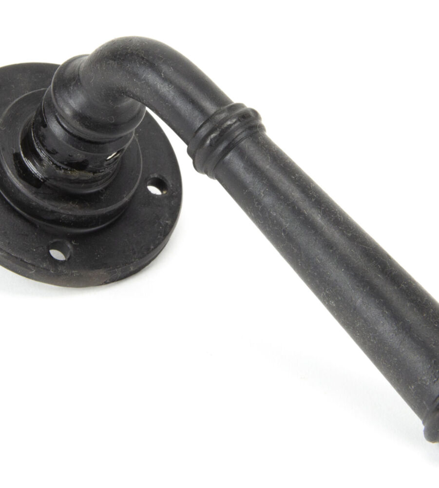From The Anvil External Beeswax Regency Lever on Rose Set - U
