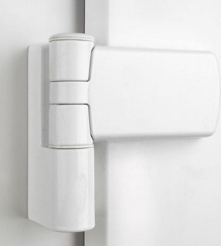 Trojan 07852001WH White 16mm Patriot Plus Door Hinge Sealco Scotland