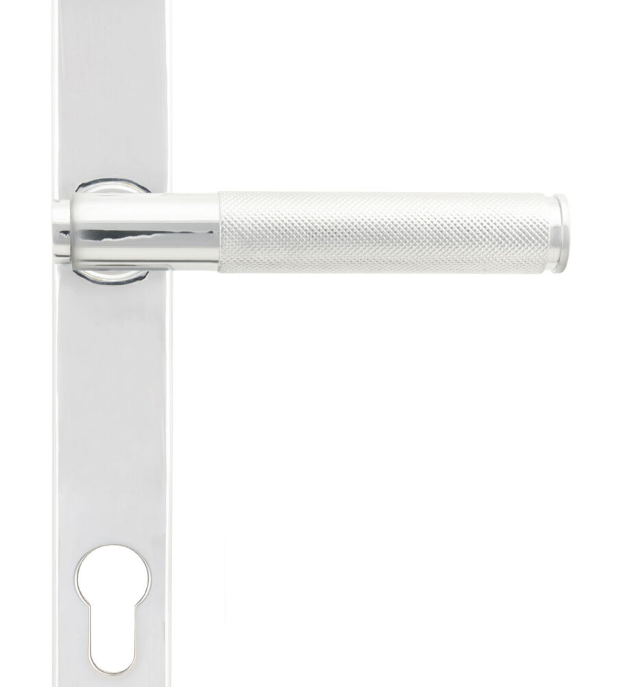 From The Anvil Polished Chrome Brompton Slimline Lever Espag. Lock Set - Image 2