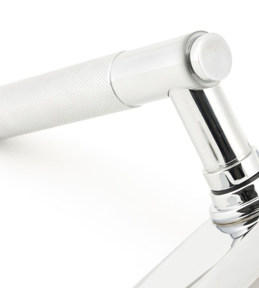 From The Anvil Polished Chrome Brompton Slimline Lever Espag. Lock Set - Image 6