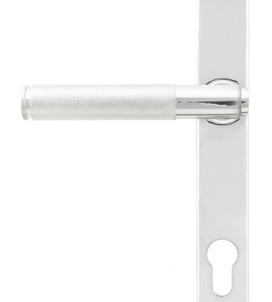 From The Anvil Polished Chrome Brompton Slimline Lever Espag. Lock Set