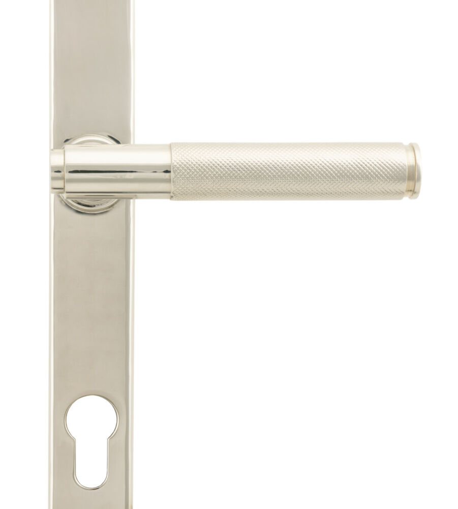 From The Anvil Polished Nickel Brompton Slimline Lever Espag. Lock Set - Image 2