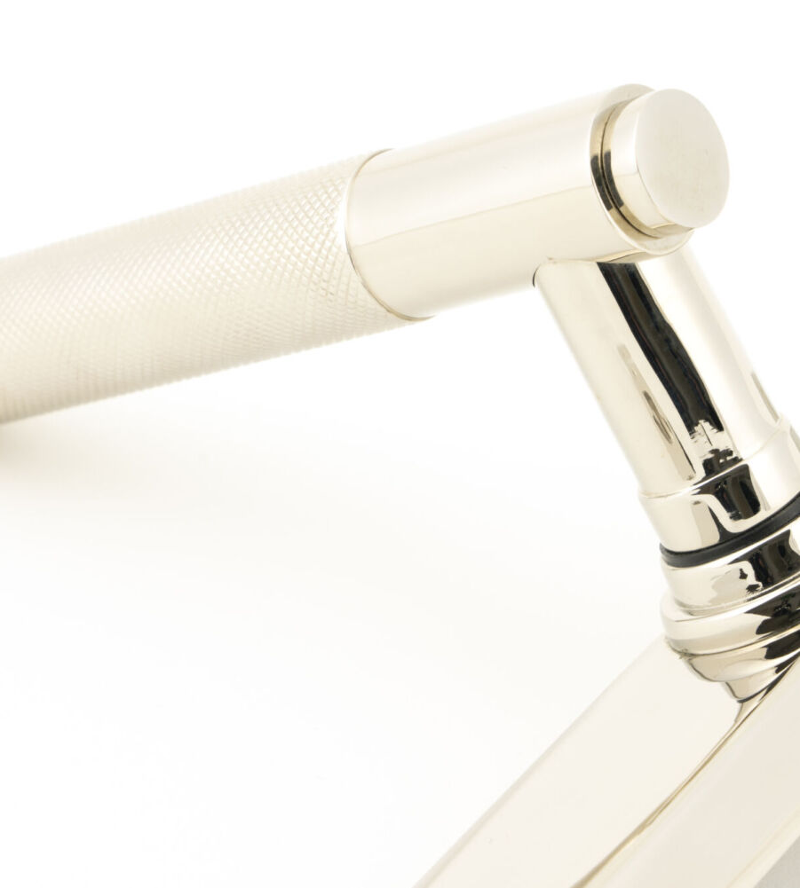 From The Anvil Polished Nickel Brompton Slimline Lever Espag. Lock Set - Image 6