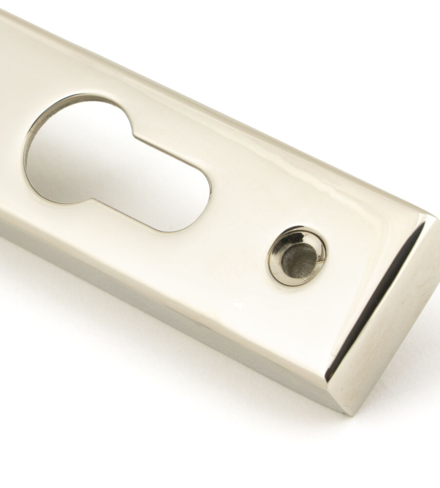 From The Anvil Polished Nickel Brompton Slimline Lever Espag. Lock Set - Image 7