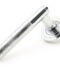 From The Anvil Polished Chrome Brompton Lever on Rose Set (Art Deco)