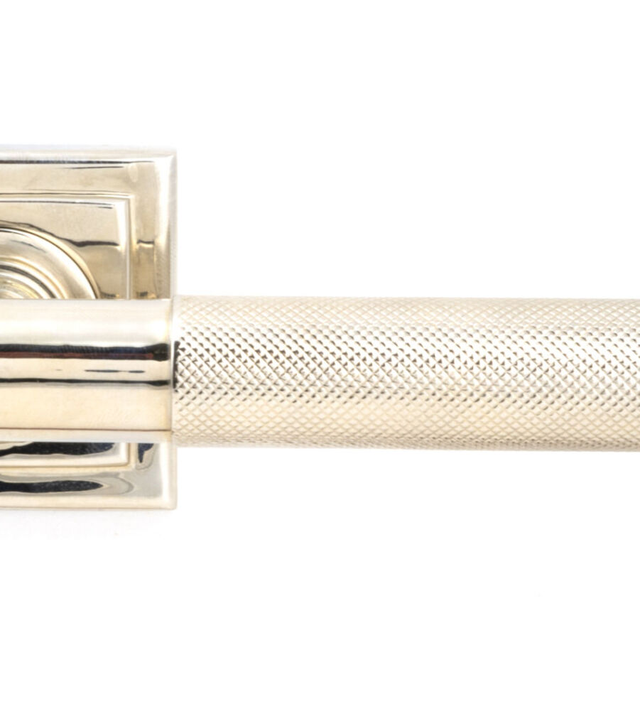 From The Anvil Polished Nickel Brompton Lever on Rose Set (Square) - Image 2