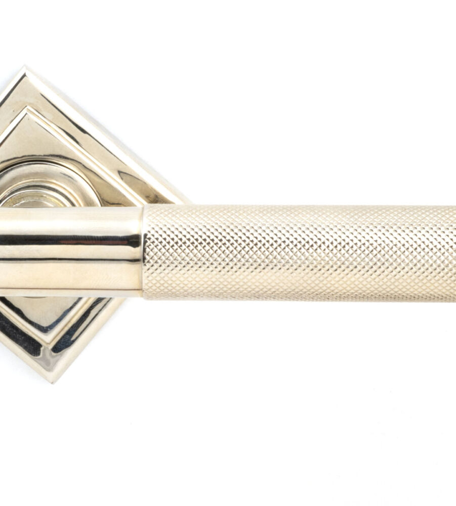 From The Anvil Polished Nickel Brompton Lever on Rose Set (Square) - Image 3