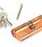 From The Anvil Polished Bronze 40/40 5pin Euro Cylinder