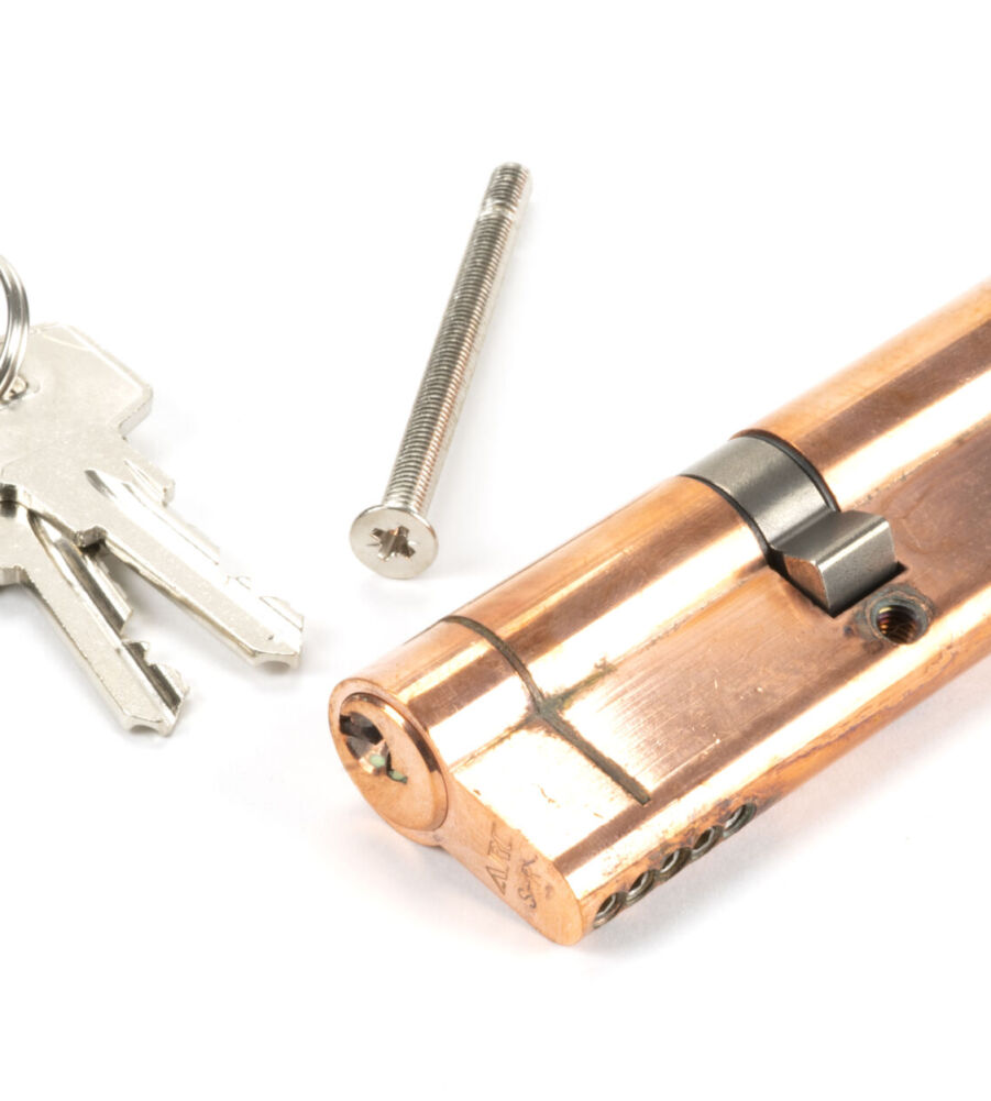 From The Anvil Polished Bronze 45/45 5pin Euro Cylinder - Image 2