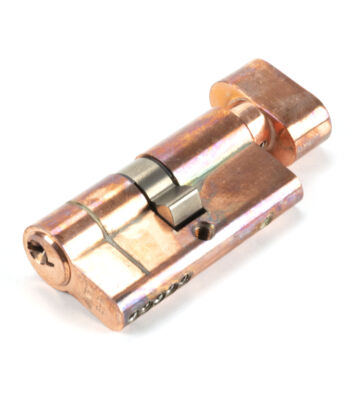 From The Anvil Polished Bronze 30/30 5pin Euro Cylinder/Thumbturn
