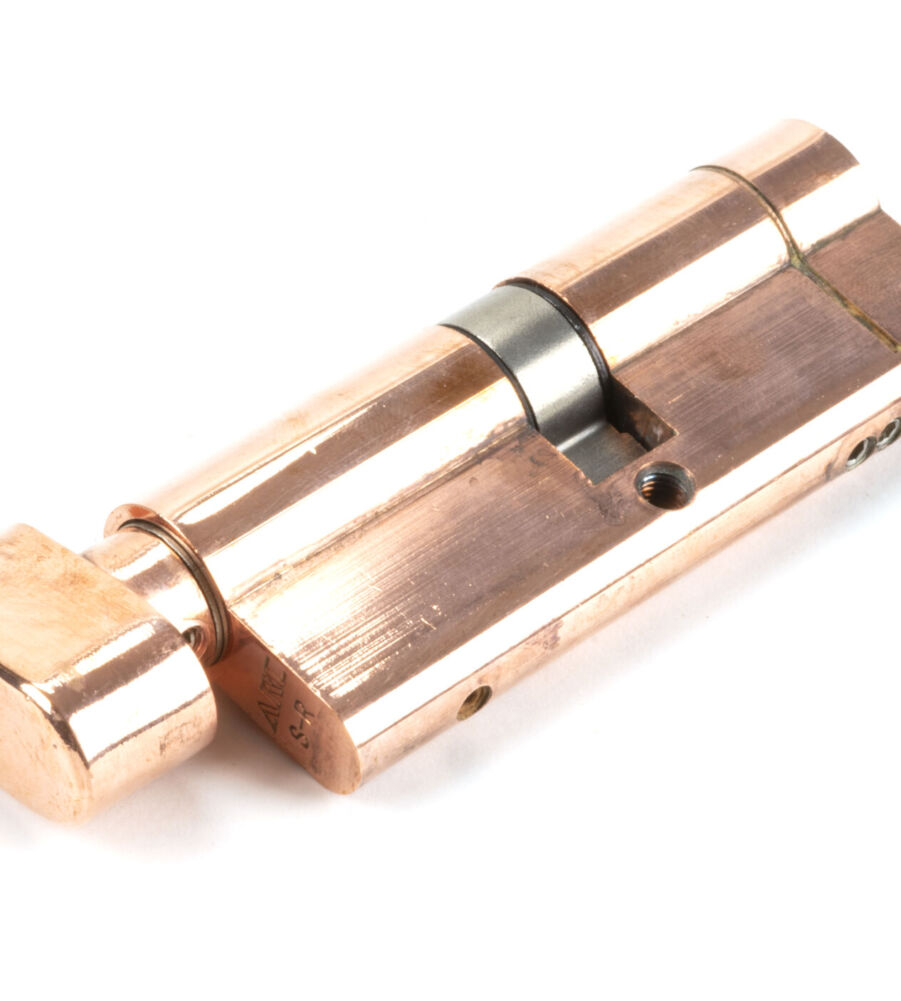 From The Anvil Polished Bronze 40/40 5pin Euro Cylinder/Thumbturn - Image 2